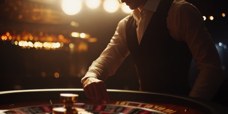 Meja Three Card Poker live dengan dealer di beta108